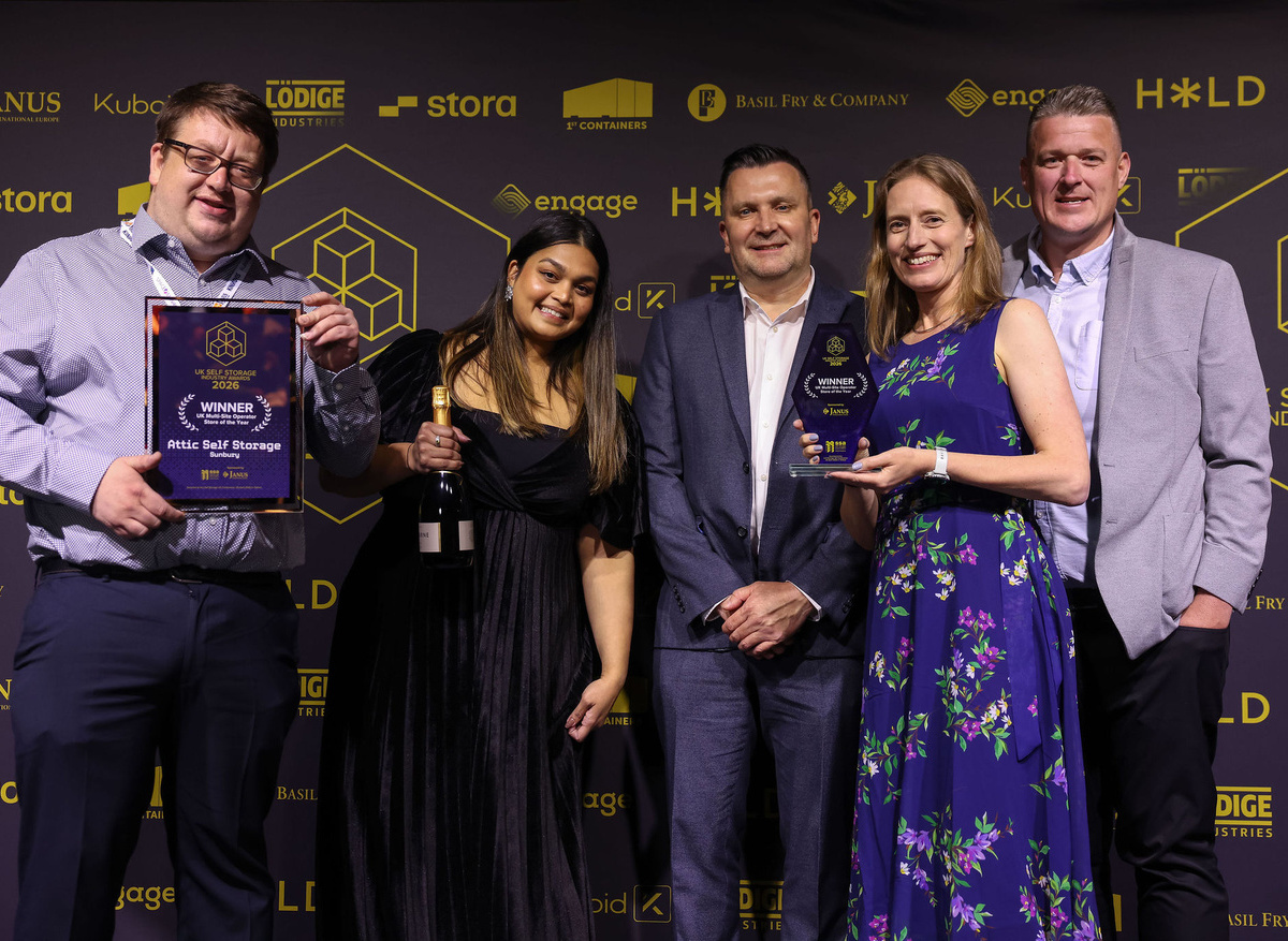 UK Multi-Site Operator Store of the Year - Attic Self Storage - Sunbury